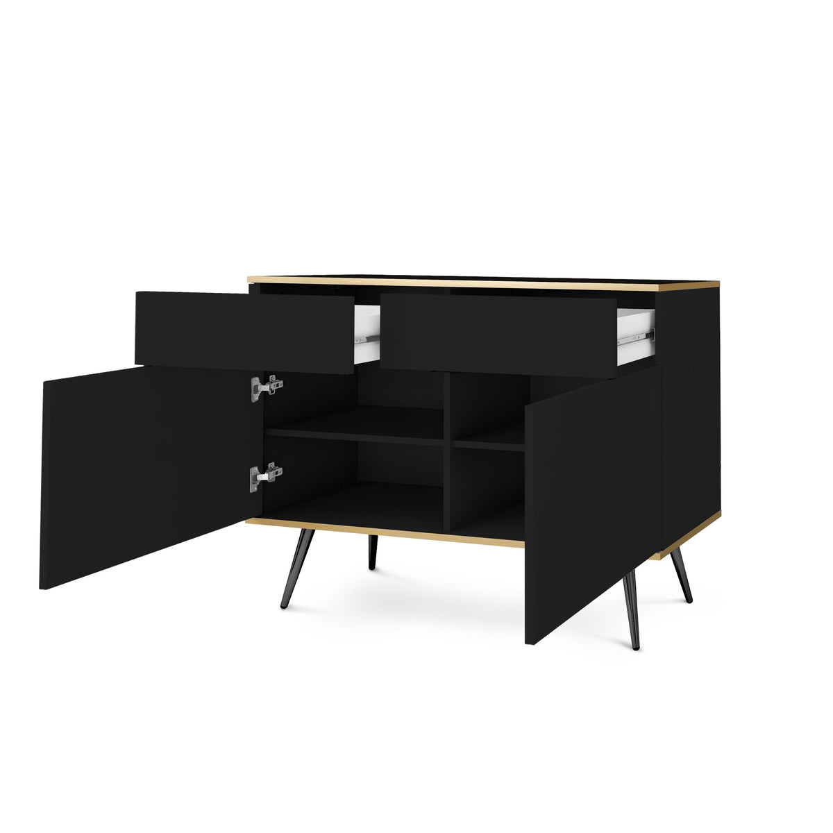 Komoda Meva 107x85 w stylu glamour – zdjęcie 15