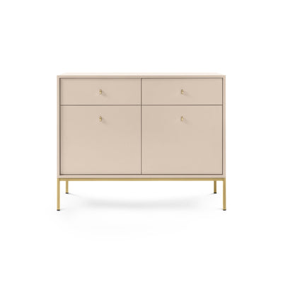 Komoda Kviat 104x84 w stylu vintage – zdjęcie 3