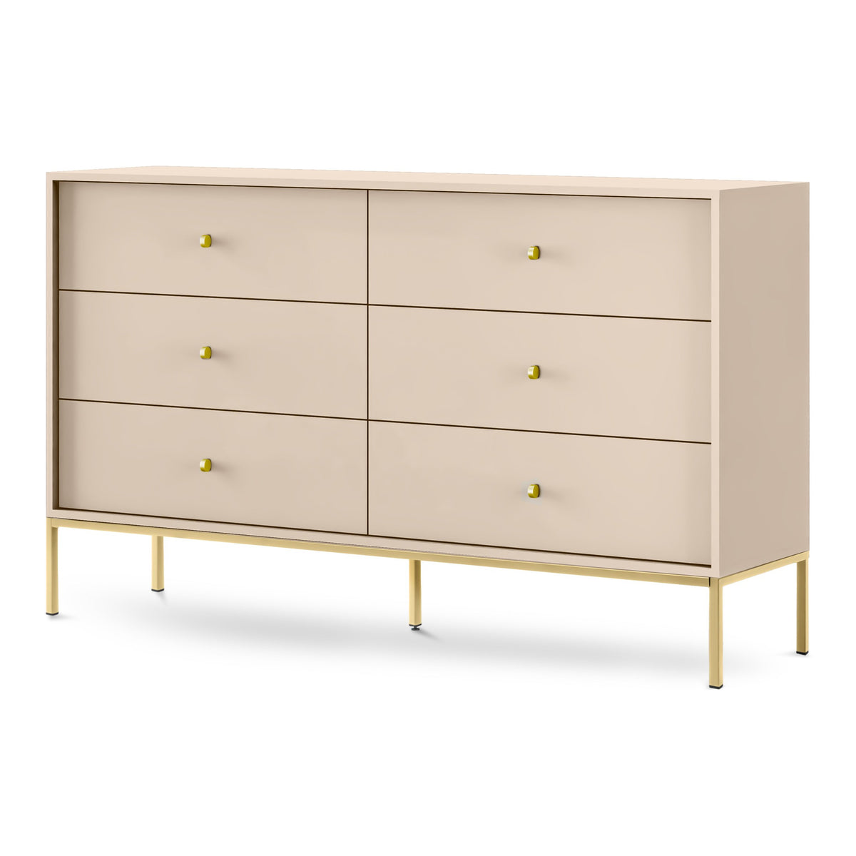Komoda Kviat 154x89 w stylu vintage – zdjęcie główne | Pillovely