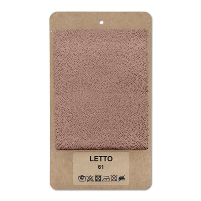 Fabric sample LETTO Cinnamon Matte (LETTO 61)