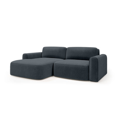 Saniri corner sofa left-sided in Graphite Abyss (CASTEL 97) – upholstered corner sofa