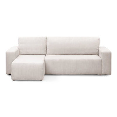 Narożnik Kingi uniwersalny z funkcją spania 3-osobowy 200x142–154 w stylu loft – zdjęcie 3