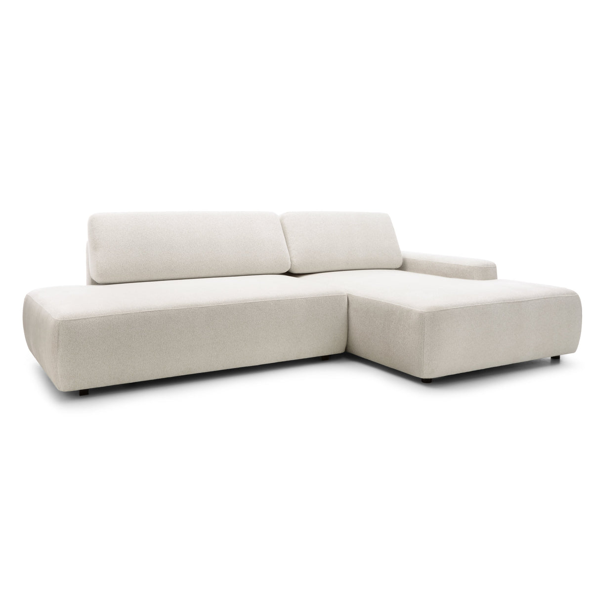 Narożnik z funkcją spania Bamby 4-osobowy 125x210 w stylu japandi – zdjęcie główne | Pillovely