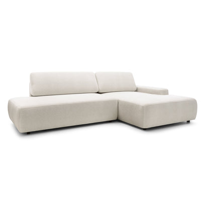 Narożnik z funkcją spania Bamby 4-osobowy 125x210 w stylu japandi – zdjęcie główne | Pillovely