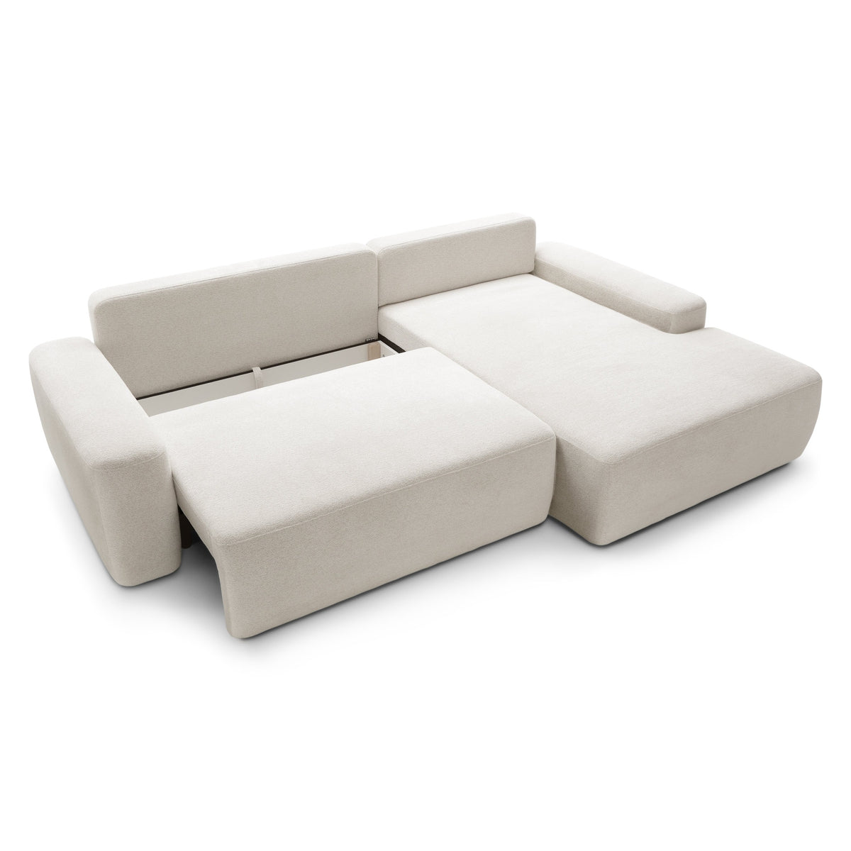 Narożnik z funkcją spania Bamby 3-osobowy 125x210 w stylu nowoczesnym – zdjęcie 4