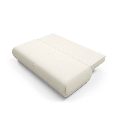 Sofa Puentro z funkcją spania 140x200 z pojemnikiem w stylu nowoczesnym – z otwartymi frontami
