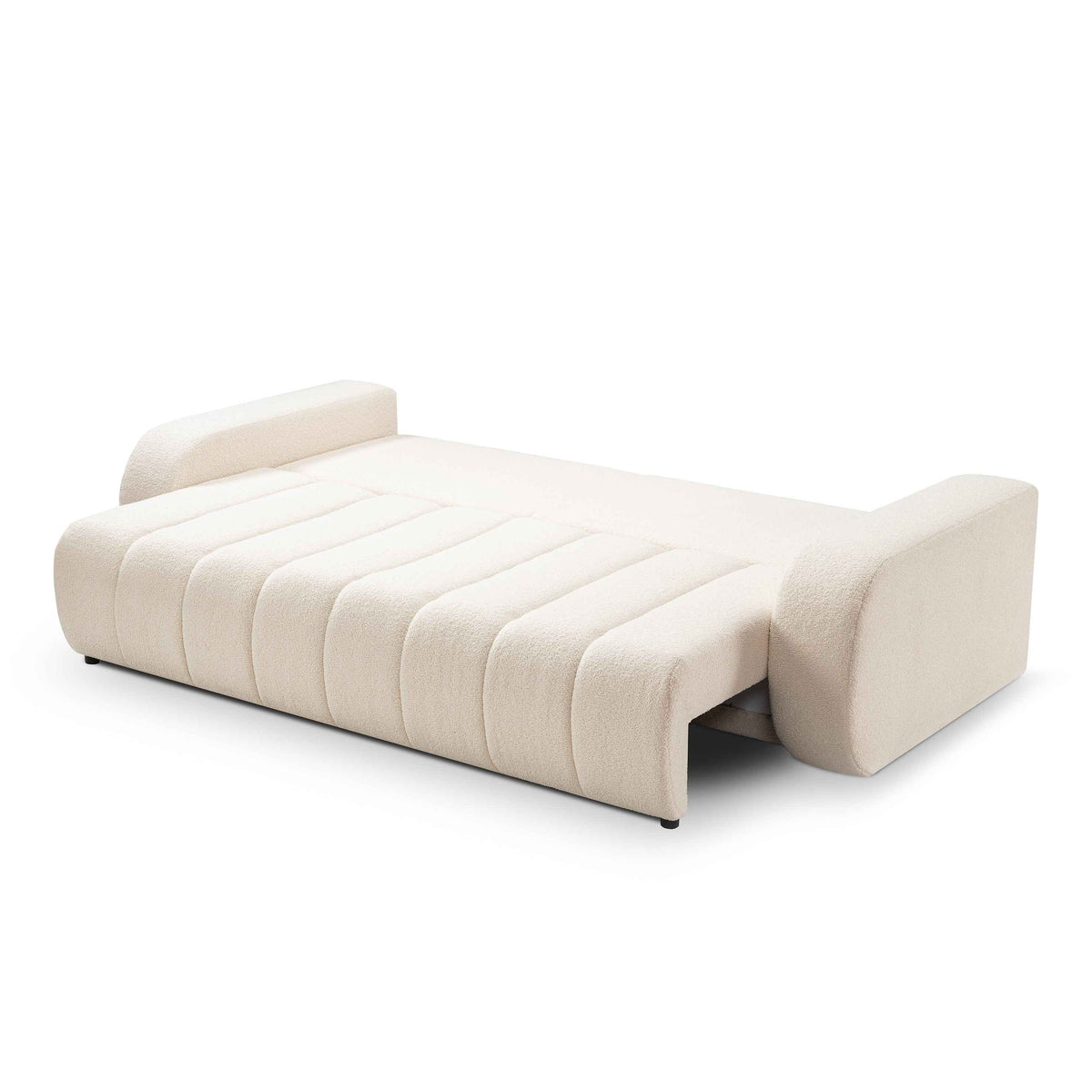 Sofa Baloa 3-osobowa z funkcją spania 144x200 w stylu skandynawskim – zdjęcie 6