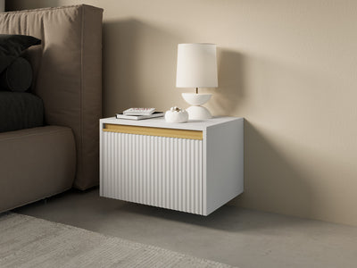 Szafka nocna Westa 54x42 cm w stylu glamour – zdjęcie 9