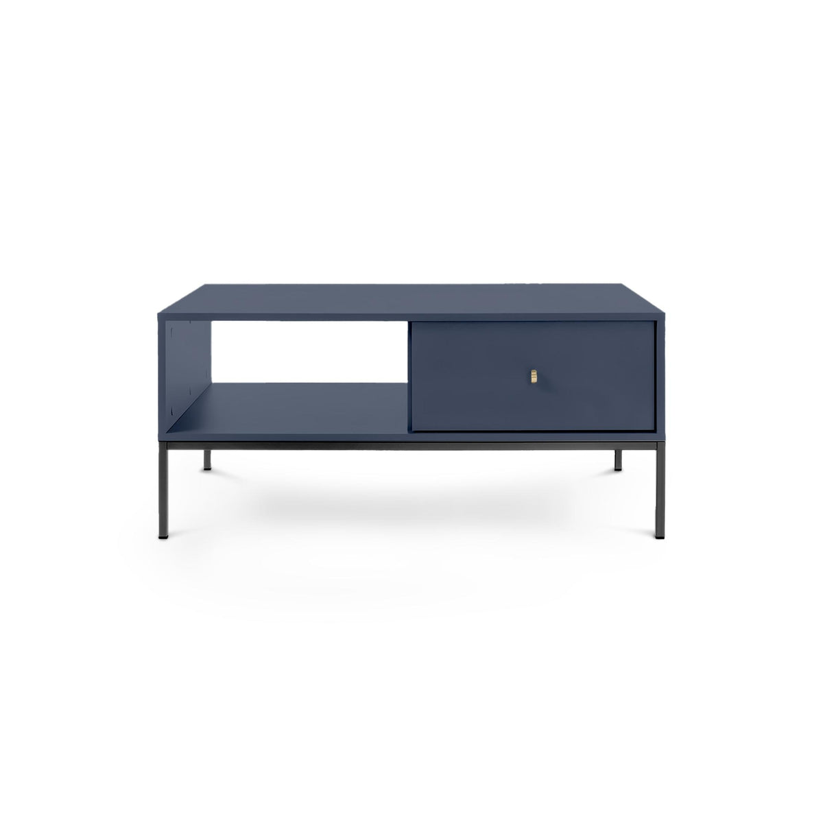 Stolik kawowy Kviat 104x47 z szufladą w stylu modern classic – zdjęcie 12