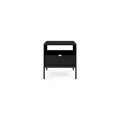 Szafka nocna Roza z szufladą 54x56 cm w stylu glamour – zdjęcie 30