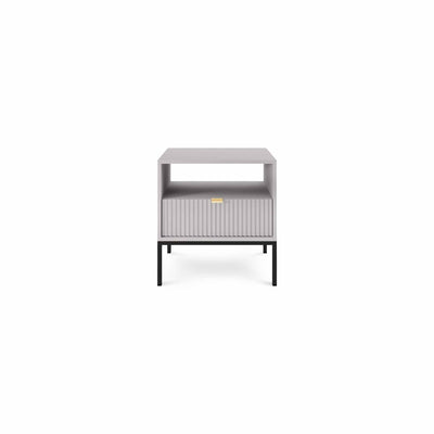 Szafka nocna Roza z szufladą 54x56 cm w stylu glamour – zdjęcie 19