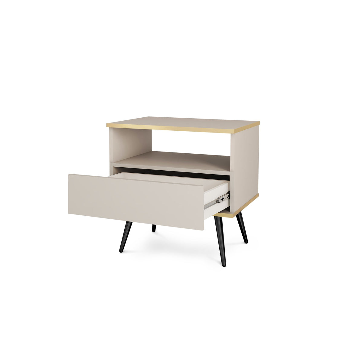 Meva Bedside Table 54x59 cm, Modern Classic Style – photo 5
