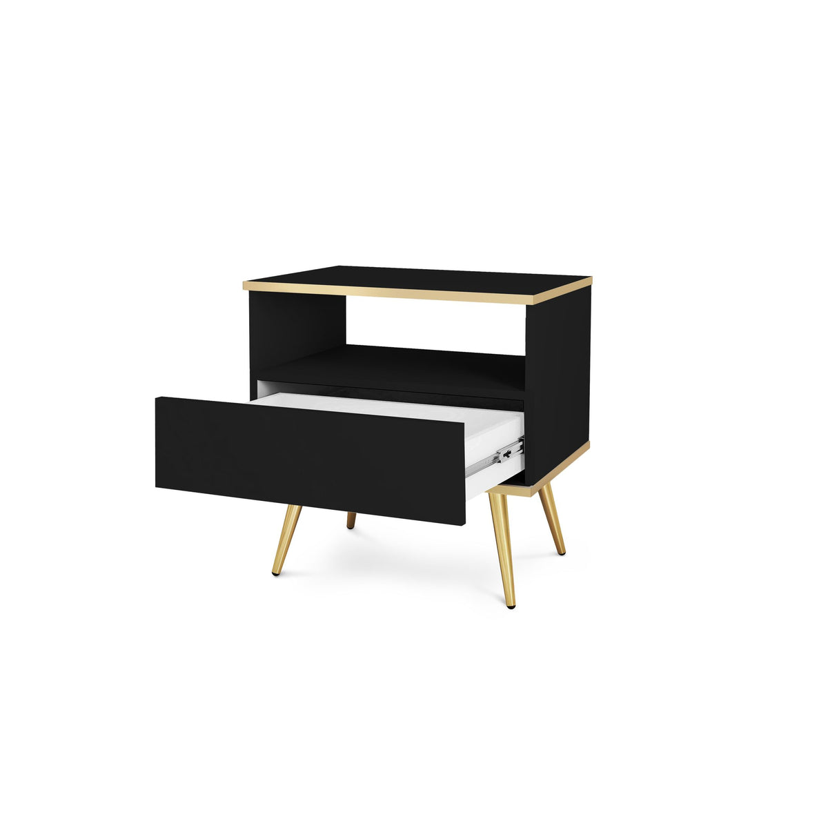 Meva Bedside Table 54x59 cm, Modern Classic Style – photo 18