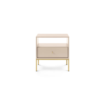 Szafka nocna Kviat z szufladą 54x57 cm w stylu modern classic – zdjęcie 3