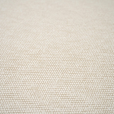 Kamelia Outdoor Foam Sofa Bed in Modern Style with Organic Form in Harris Outdoor Fabric – close-up of details and texture