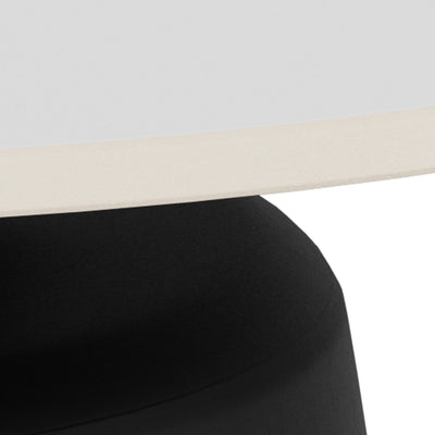 Fumor Round Coffee Table Ø70 cm, Modern Style – close-up of details and texture