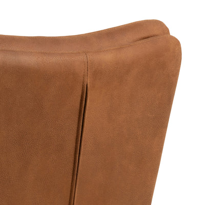 Ondris Set of Two Swivel Chairs, Modern Style – close-up of details and texture